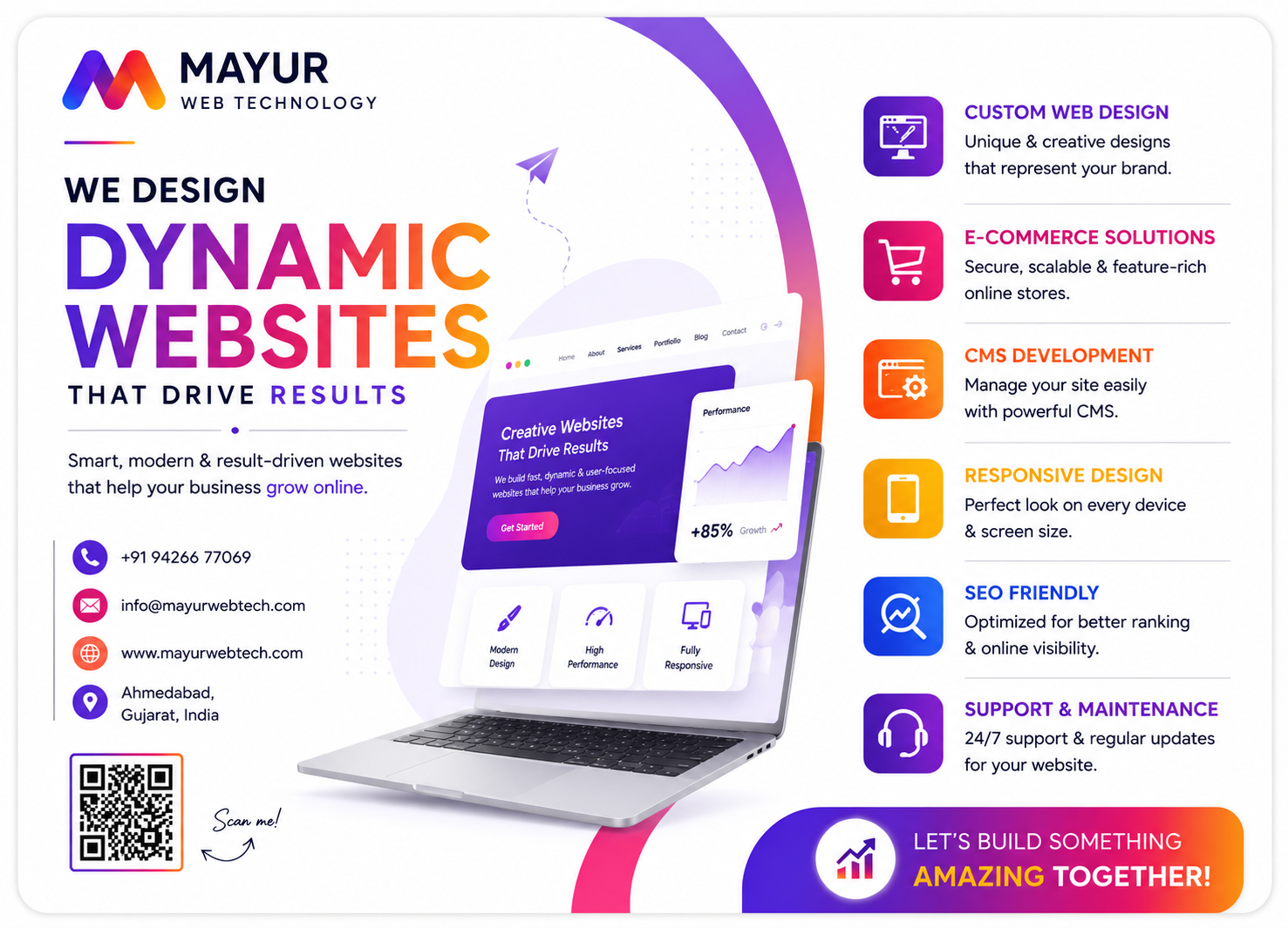 Premium Dynamic Web Architecture Layout