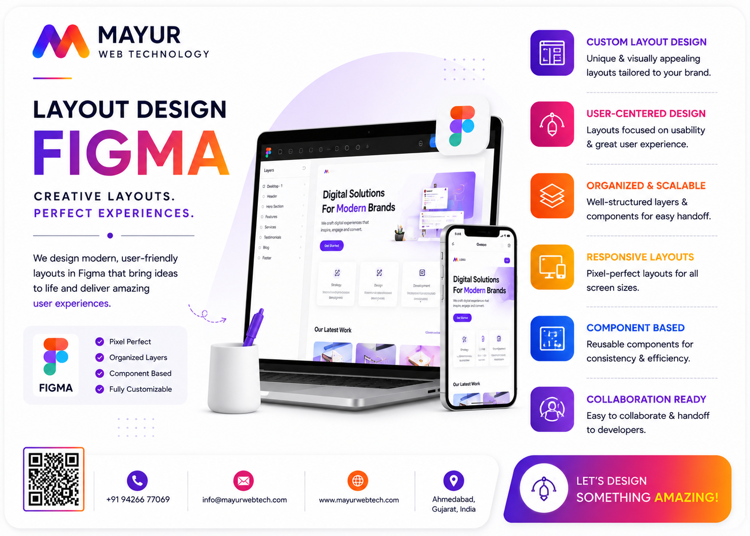 Professional Figma Layout Workspace